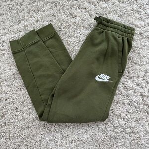 Nike Kids Large Green sweatpants